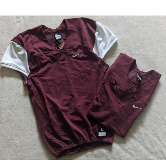 Nike Vapor Mach Speed FB Training Game Jersey Wine 789929-612 Men's NWT (2). - Picture 2 of 10